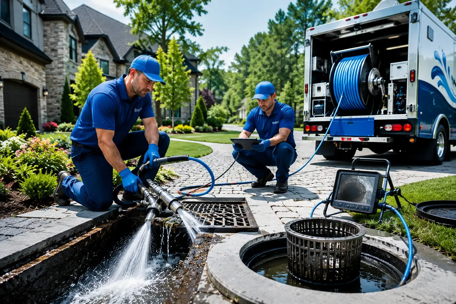 Local outdoor drain cleaning professionals in Oliveburg, PA